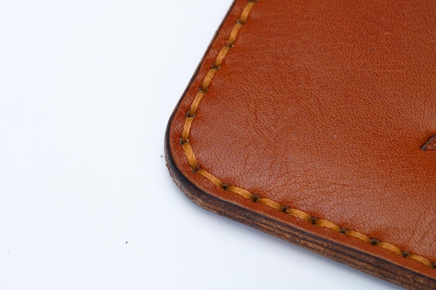 ALOZAY Mini Credit Card Holder Wallet (Tan)