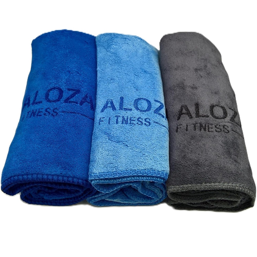 ALOZAY Fitness Microfiber Gym Towel Set