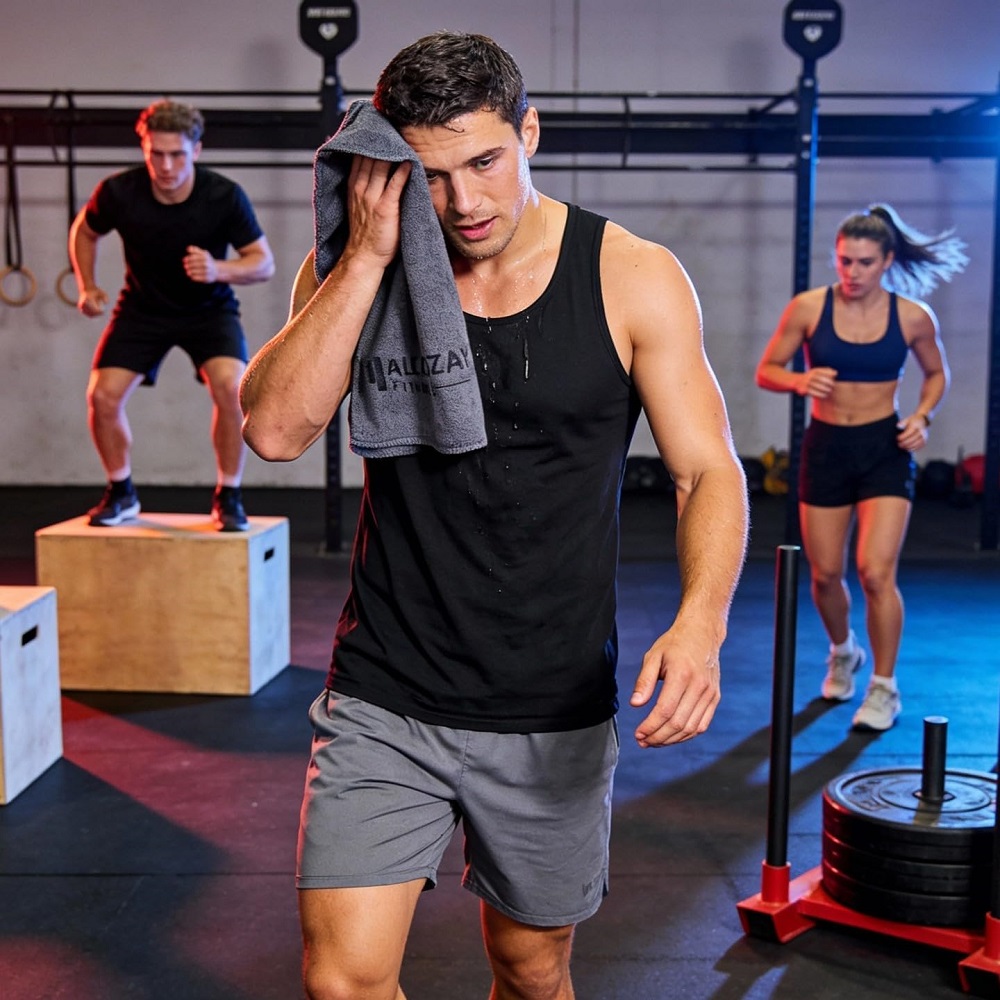 ALOZAY Fitness Microfiber Sports Towel